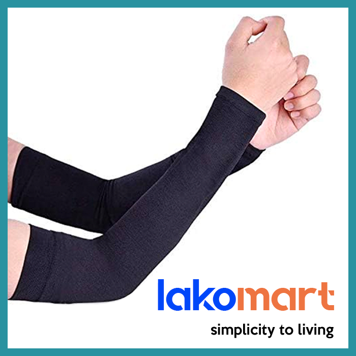 GamsungTex MIPAN Aqua-X UV Cut Arm Sleeves – Cool Quick-Dry Sun Protection Unisex One Size 8 thumbnail image