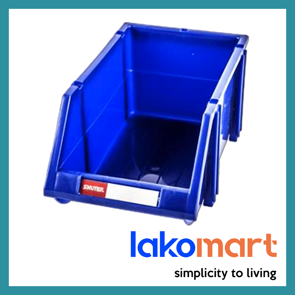 Stackable Storage Bin - Organizer Container - 4 Sizes - Home and Store Organiser