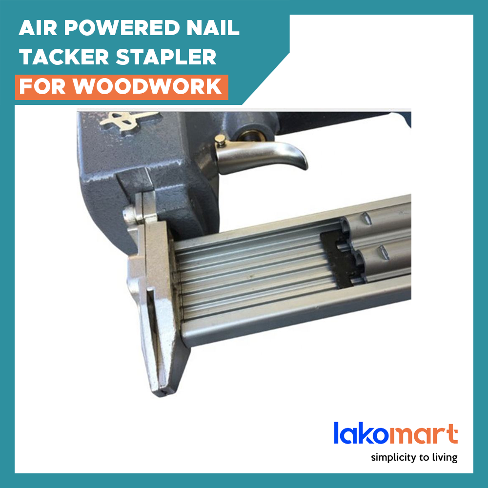 Air Powered Nail Tacker Stapler Nailer for Woodwork (F30/ T50/ J1022 ...