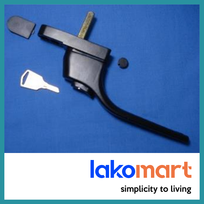 Bidirectional Control Bar Window Lever Handle Push Button with Key ...