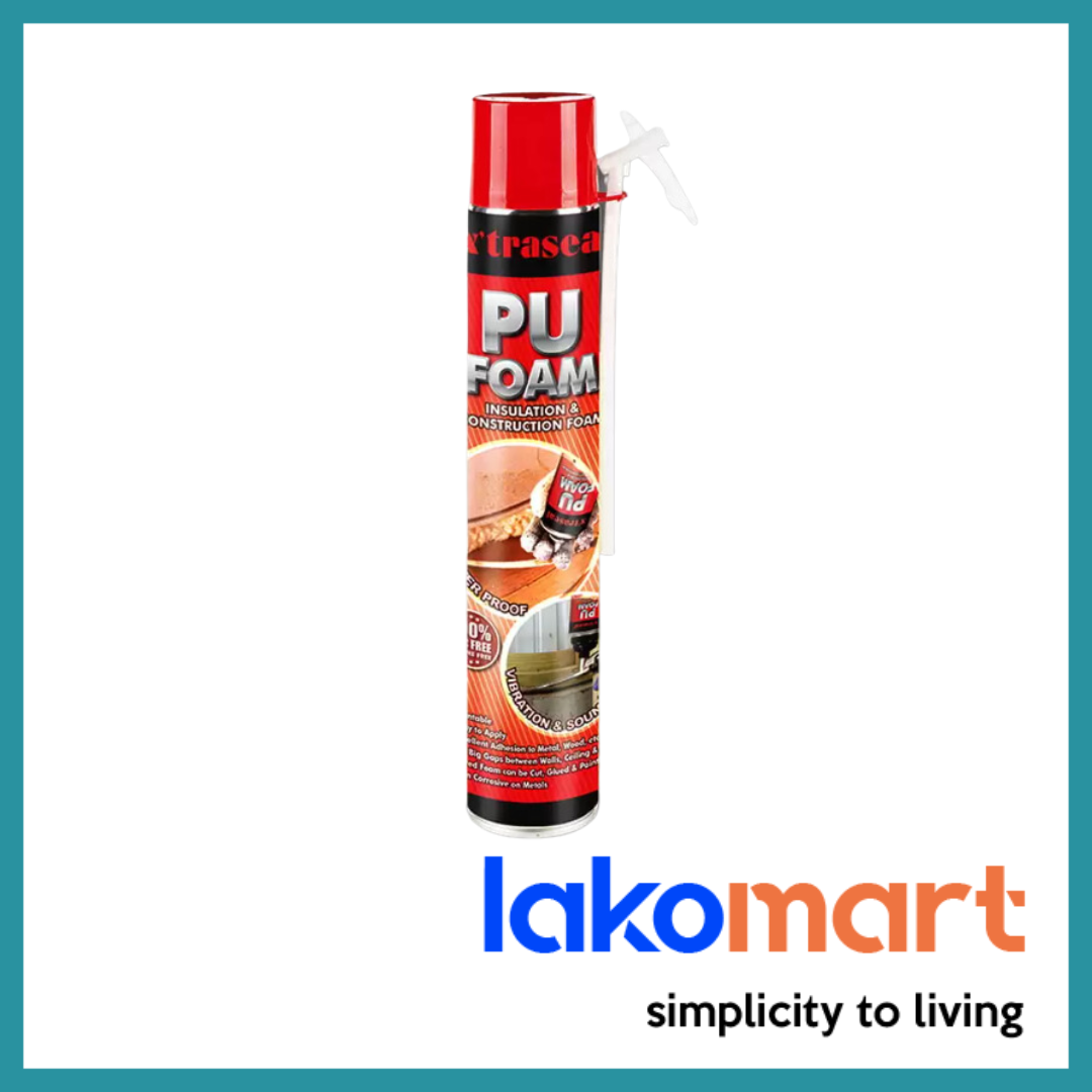 ÉCLAT Botanical aircolor foam XTRASEAL PU Foam Aerosol Spray for sealing aircon duct gap 750ml