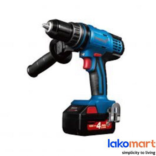 DONGCHENG Cordless Driver Hammer Drill 18V 4.Ah [DCJZ13]