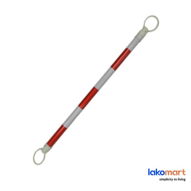 Red/White Extendable Traffic Safety Cone Bar 2mtr/3mtr