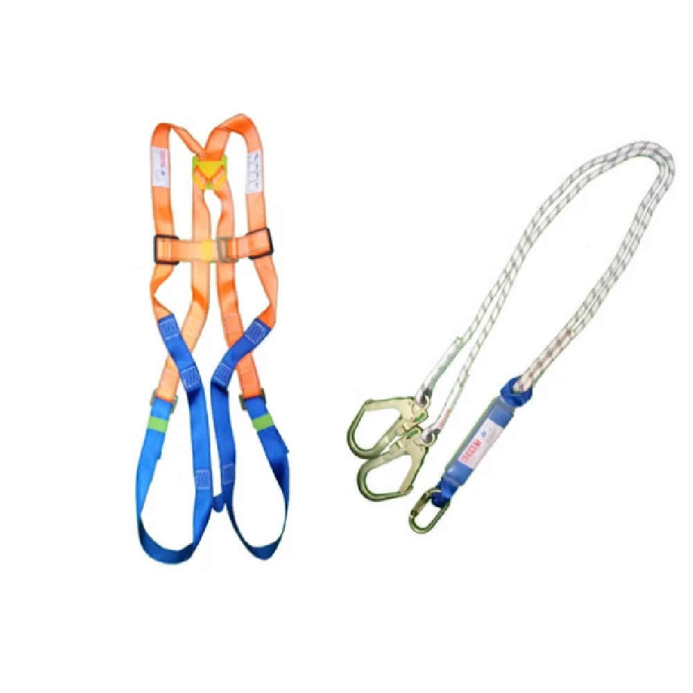 HORNET Full Body Safety Harness With Double Hook Lanyard