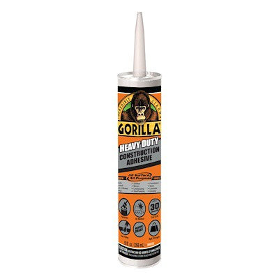 GORILLA Heavy Duty Construction Adhesive 9oz