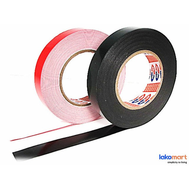 HUNTER Doubleside Foam Tape - Black/White