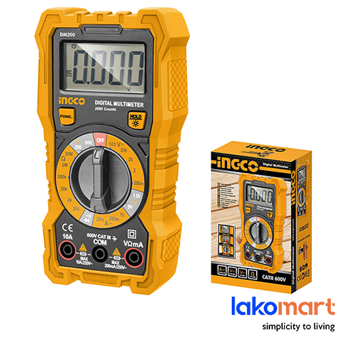 INGCO Digital Multimeter [DM200]