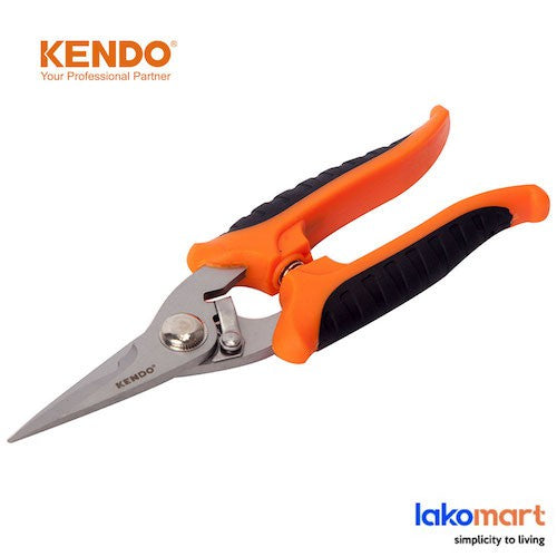 KENDO Gasket Scissor Stainless Steel 7 Inch (175mm) [30701]